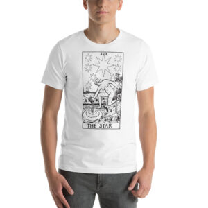 Tarot Card - The Star - Short-Sleeve Unisex T-Shirt