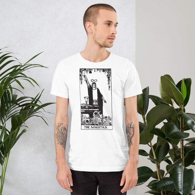 Tarot Card - The Magician - Short-Sleeve Unisex T-Shirt
