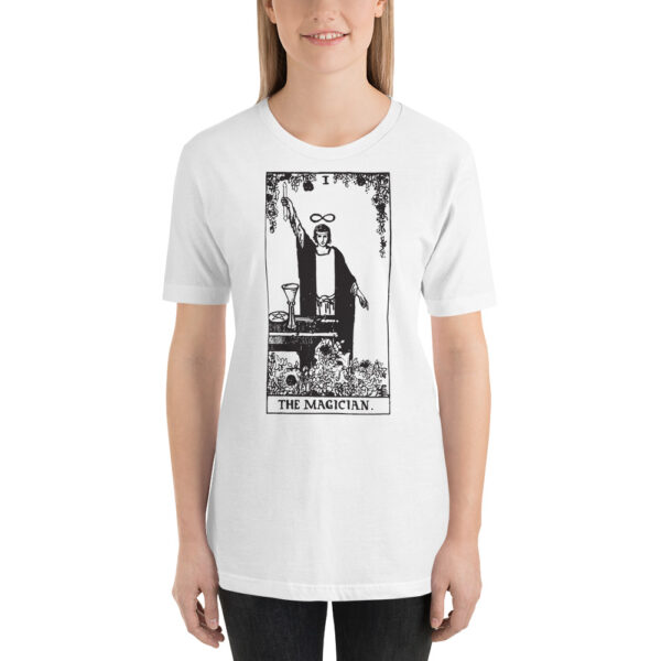 Tarot Card - The Magician - Short-Sleeve Unisex T-Shirt - Image 3