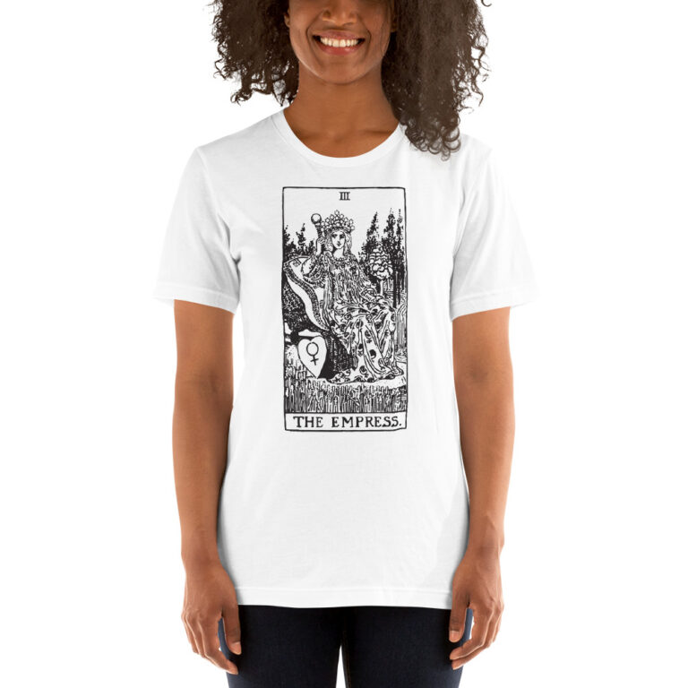 Tarot Card - The Empress - Short-Sleeve Unisex T-Shirt