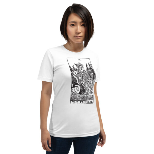 Tarot Card - The Empress - Short-Sleeve Unisex T-Shirt - Image 4