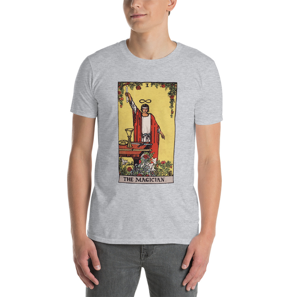 The Magician Tarot T-Shirt - Image 3