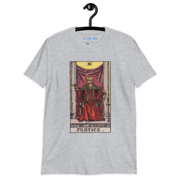 Justice Tarot Unisex T-Shirt - Image 2