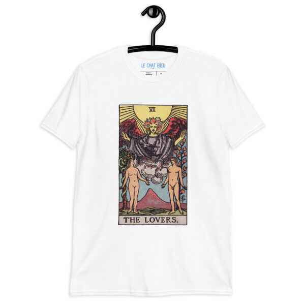 The Lovers Tarot Short-Sleeve Unisex T-Shirt - Image 4